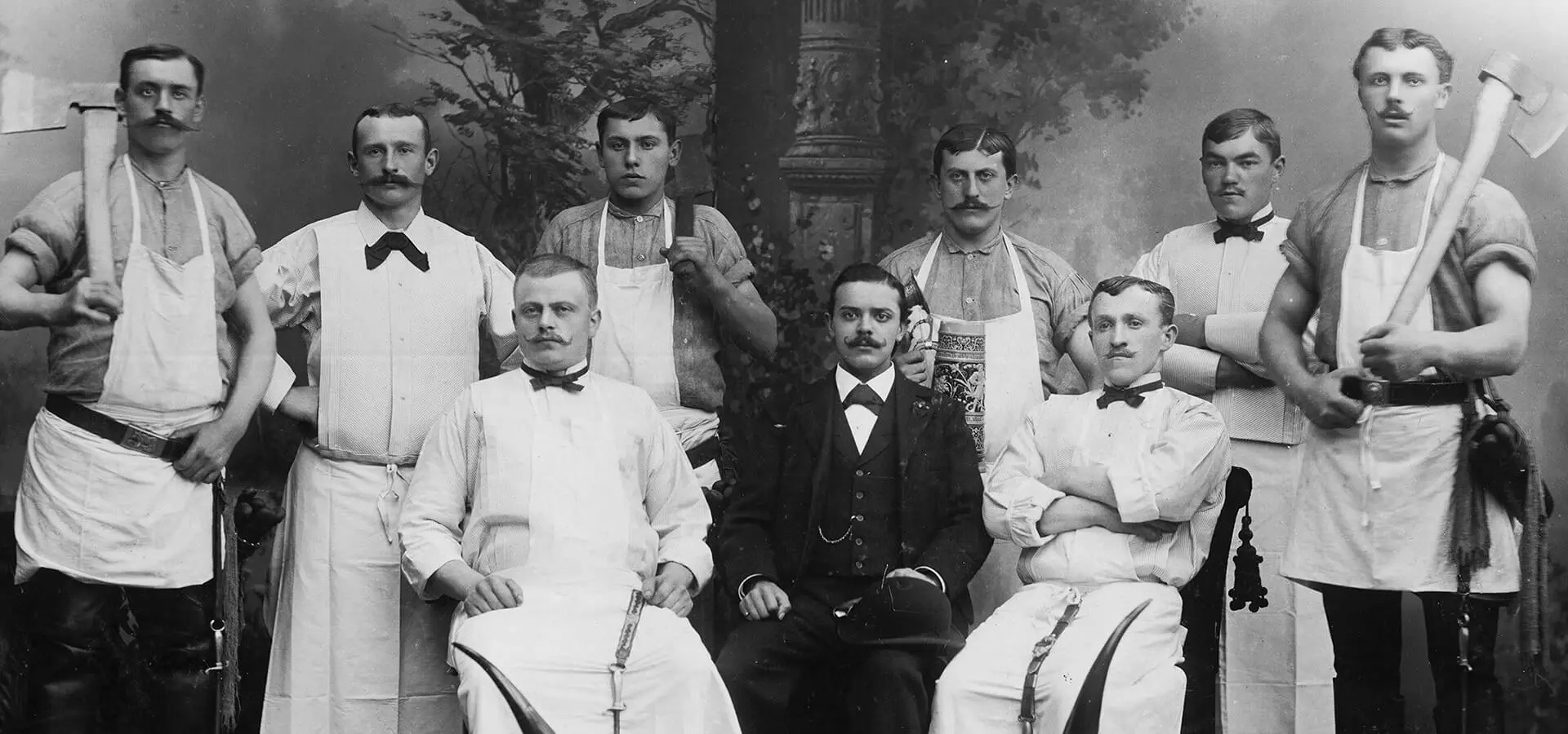 Altes Foto der Familie Beisser